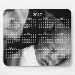 Benutzerdefinierter Jahreskalender 2017 Mousepads