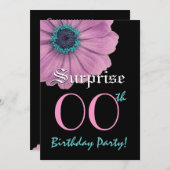 Benutzerdefinierter Jahresüberschuss Geburtstagsvo Einladung (Vorne/Hinten)