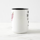 Benutzerdefinierter Januar-Geburtsblumenbecher - N Tasse (Zentrum)