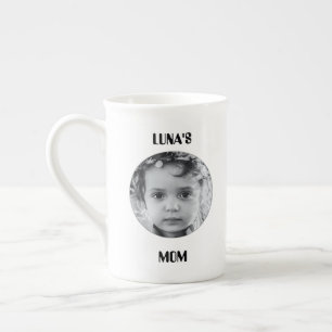 Benutzerdefinierter Kaffee-Becher mit Bild & Namen Porzellantasse