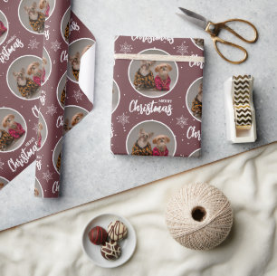 Benutzerdefinierter Kaffee Frohe Weihnachten Ein K Geschenkpapier