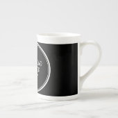 Benutzerdefinierter Kaffeebecher  Porzellantasse (Rechts)