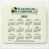 Benutzerdefinierter Kalender 2022 von Janz Mouse P Mousepad (Vorne)