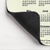 Benutzerdefinierter Kalender 2023 von Janz Mousepad (Ecke)