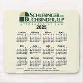 Benutzerdefinierter Kalender 2025 von Janz Mousepad (Vorne)