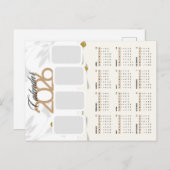 Benutzerdefinierter Kalender 2026 Postkarte (Vorne/Hinten)