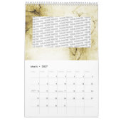 Benutzerdefinierter Kalender "ANTIQUE STIL" + Ihre (Mär 2027)