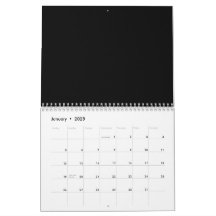 Benutzerdefinierter Kalender . Ästhetische und Ill