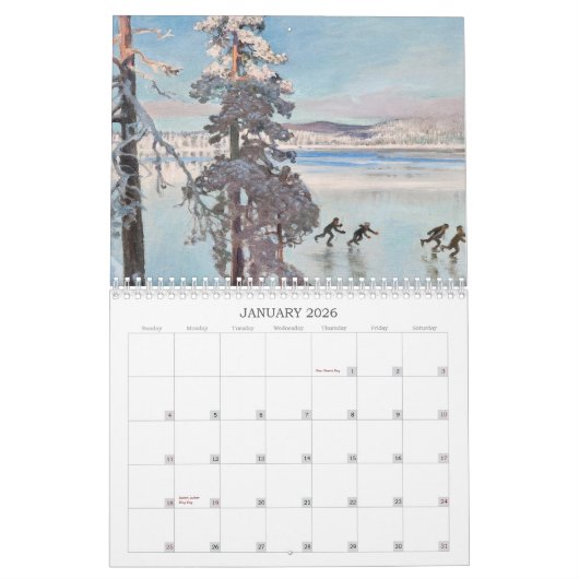 Benutzerdefinierter Kalender der bildenden Künste  (Jan 2026)