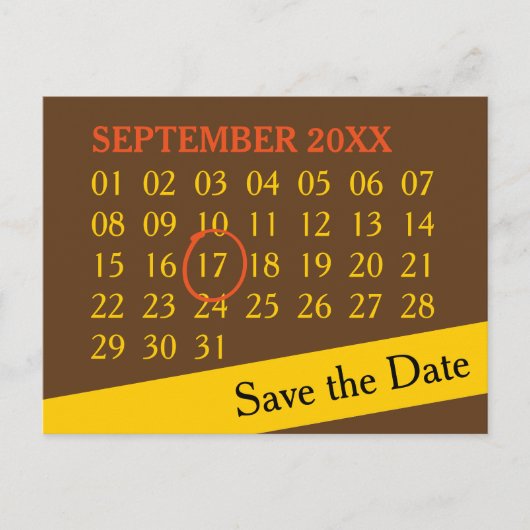 Benutzerdefinierter Kalender + Foto, Backgr, Text Ankündigungspostkarte (Vorderseite)