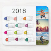 Benutzerdefinierter Kalender für FotoCollage Mousepad (Vorne)