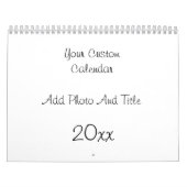 Benutzerdefinierter Kalender Hinzufügen von Bild u (Titelbild)