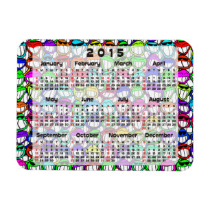 Benutzerdefinierter Kalender + Ihr eigenes Foto / Magnet