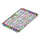 Benutzerdefinierter Kalender + Ihr eigenes Foto / Magnet (Linke Seite)