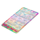 Benutzerdefinierter Kalender + Ihr eigenes Foto / Magnet (Linke Seite)