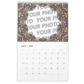 Benutzerdefinierter Kalender "VINTAGER STIL" + Ihr (Mär 2027)