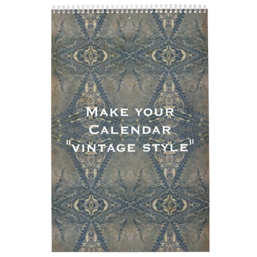 Benutzerdefinierter Kalender "VINTAGER STIL" + Ihr (Titelbild)