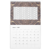 Benutzerdefinierter Kalender "VINTAGER STIL" + Ihr (Mär 2027)