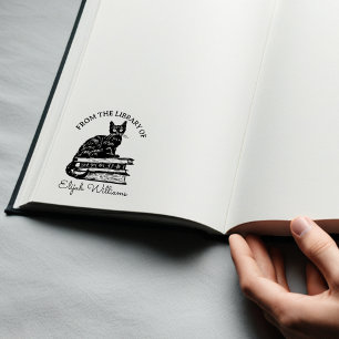 Benutzerdefinierter Kalligrafie-Name, Bibliotheksk Gummistempel