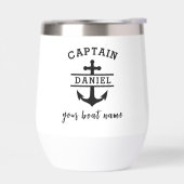 Benutzerdefinierter Kapitänsboot-Name Nautical Anc (Links)