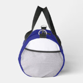 Benutzerdefinierter Kapitänsname Anker Blau Duffle Bag (Rechts)