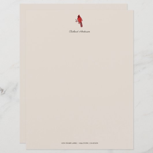 Benutzerdefinierter Kardinal (Vorne/Hinten)