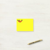 Benutzerdefinierter Karottennachweis Post-it Klebezettel (Auf Schreibtisch)