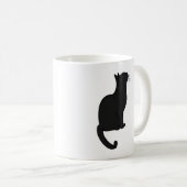 Benutzerdefinierter Katzenfoto-Mug Kaffeetasse (VorderseiteRechts)
