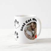 Benutzerdefinierter Katzenliebhaber-Becher mit 2 F Kaffeetasse (VorderseiteRechts)