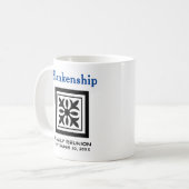 Benutzerdefinierter Keepake Family Wiedersehen Wap Kaffeetasse (Vorderseite Links)