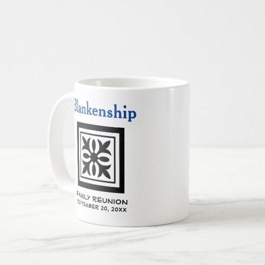 Benutzerdefinierter Keepake Family Wiedersehen Wap Kaffeetasse (Vorderseite Links)