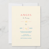 Benutzerdefinierter Kindergeburtstag Einladung mit (Vorderseite)