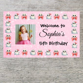 Benutzerdefinierter Kindergeburtstag für Foto/Nied Banner