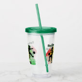 Benutzerdefinierter Kindersoccer Acryltrinkbecher (Links)