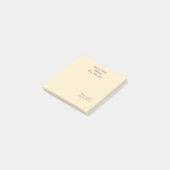 Benutzerdefinierter Kirchenname Gesegnet sei das B Post-it Klebezettel (angewinkelt)