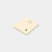 Benutzerdefinierter Kirchenname Ich liebe Jesus Post-it Klebezettel (angewinkelt)
