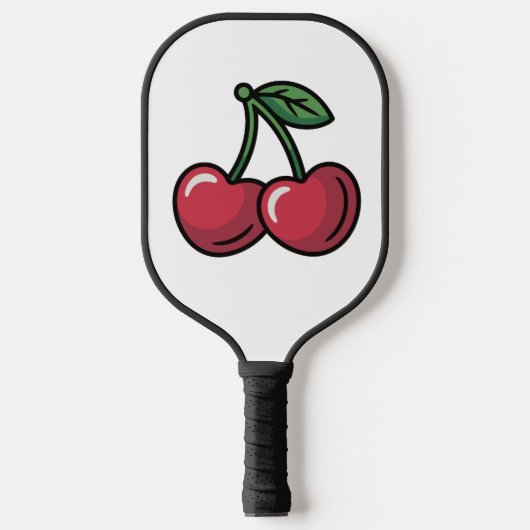 Benutzerdefinierter Kirschherzname Pickleball Schläger (Vorderseite)