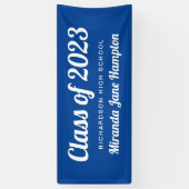 Benutzerdefinierter klassischer Abschluss Banner (Vertikal)