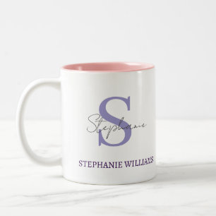 Benutzerdefinierter Klassischer Eleganter Schwarze Zweifarbige Tasse