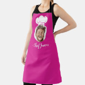 Benutzerdefinierter Koch mit Foto & Name Kochgesch Schürze (InSitu)
