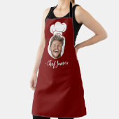 Benutzerdefinierter Koch mit Foto & Name Kochgesch Schürze (InSitu)