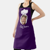 Benutzerdefinierter Koch mit Foto & Name Kochgesch Schürze (InSitu)