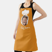 Benutzerdefinierter Koch mit Foto und Name Kochen  Schürze (InSitu)