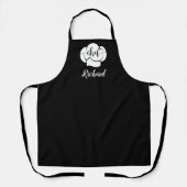 Benutzerdefinierter Koch Name Küche Geschenk für D Schürze (Vorderseite)