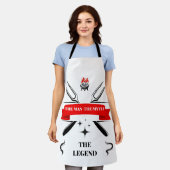 Benutzerdefinierter Koch Schürze (Getragen)