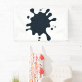 Benutzerdefinierter Kohlegeräusch-Drop - Modernes Banner (Insitu)