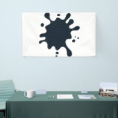 Benutzerdefinierter Kohlegeräusch-Drop - Modernes Banner (Messeveranstaltung)