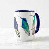 Benutzerdefinierter Kolibri-Becher Tasse (VorderseiteRechts)