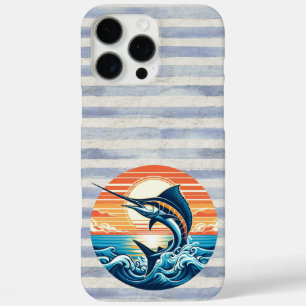Benutzerdefinierter Küsten-/nautischer/Strand Marl iPhone 16 Pro Max Hülle