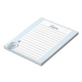 Benutzerdefinierter Küstenbemerker - Personalisier Notizblock (Rotiert)